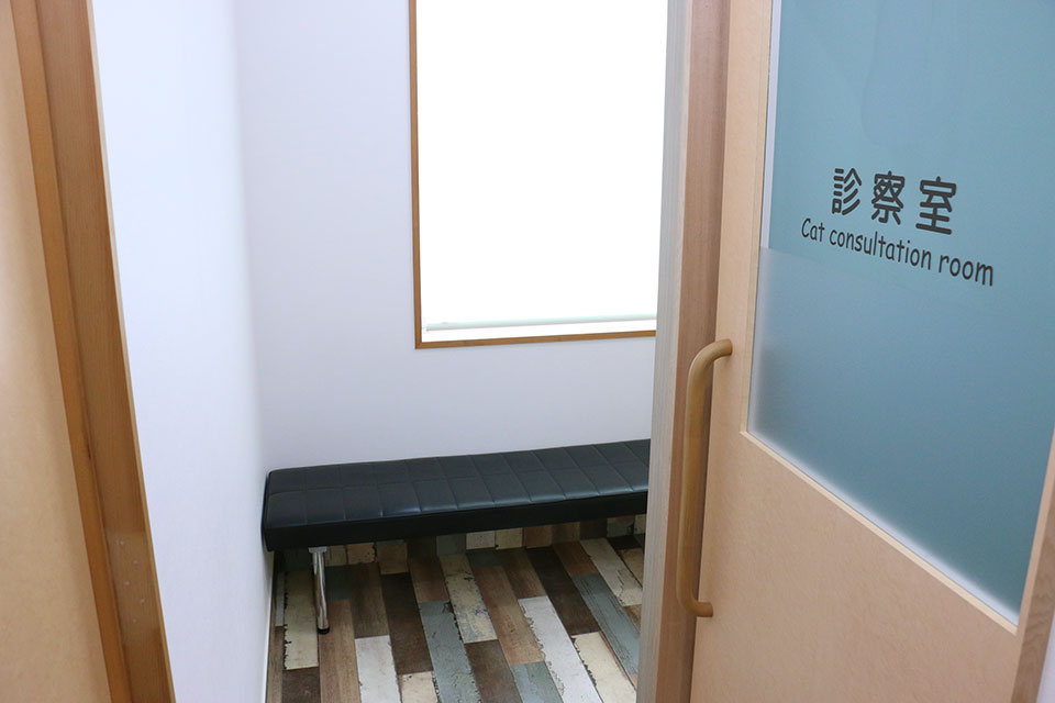 猫専用待合室